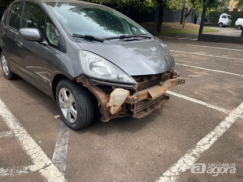 ROCAM recupera veículo furtado de lava-rápido no Jardim Tangará - Crédito: Lourival Izaque 
