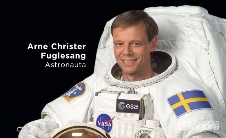 Astronauta sueco vem a São Carlos para encontro com estudantes e pesquisadores -