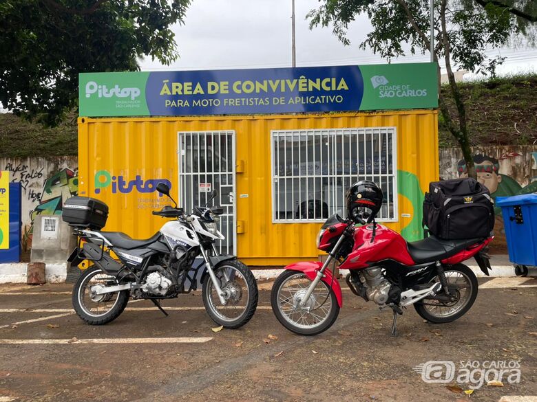 Pitstop motoboys - Crédito: Lourival Izaque 