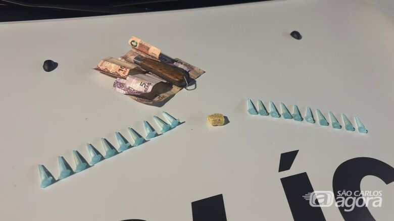 Policiais prendem traficante após resistência e tentativa de corrupção - Crédito: divulgação