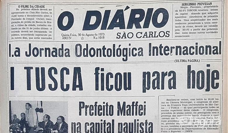 TUSCA vai completar 52 anos de competições esportivas e festas - Crédito: divulgação