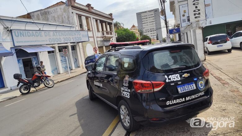 Posto do SAAE é alvo de nova tentativa de furto no Centro de São Carlos - Crédito: Maycon Maximino 