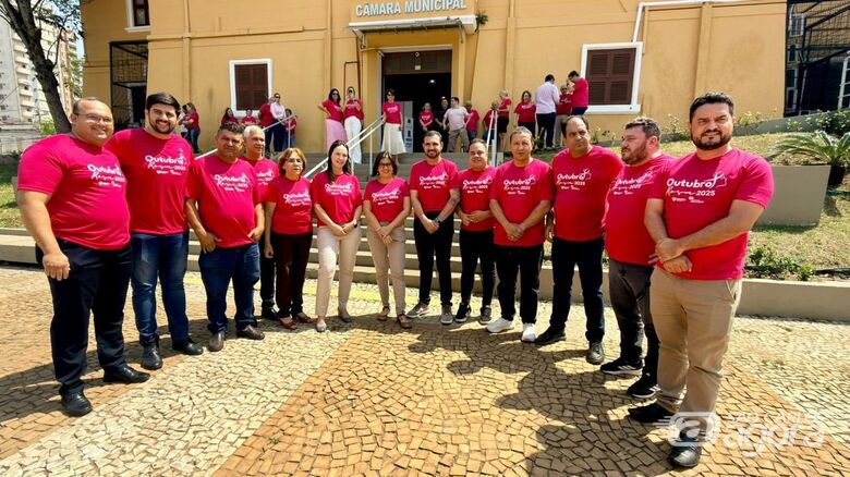 Câmara Municipal de São Carlos participa da Campanha Outubro Rosa - 