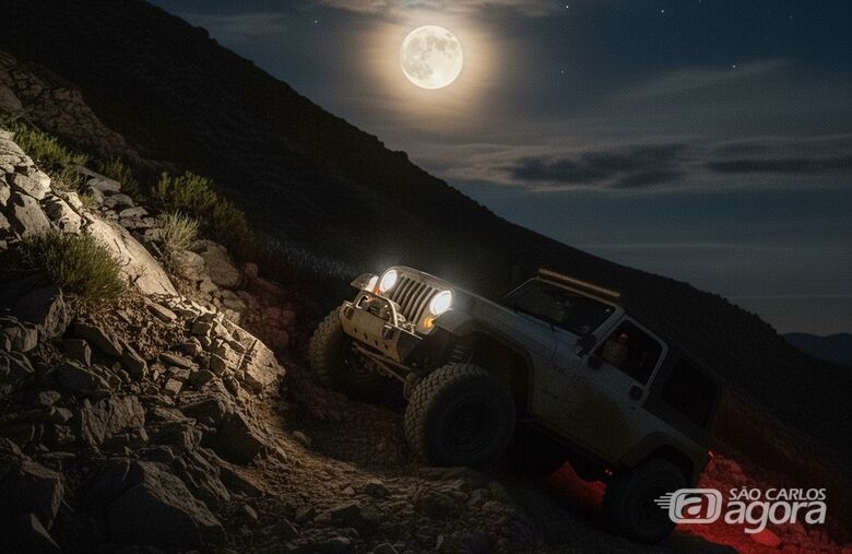 Passeio da Lua Cheia - Crédito: IA