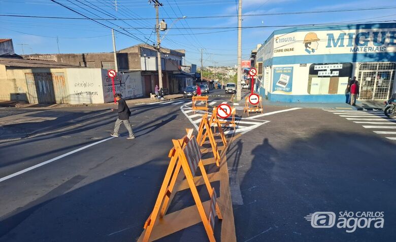 Sinalização no Cidade Jardim - Crédito: SCA