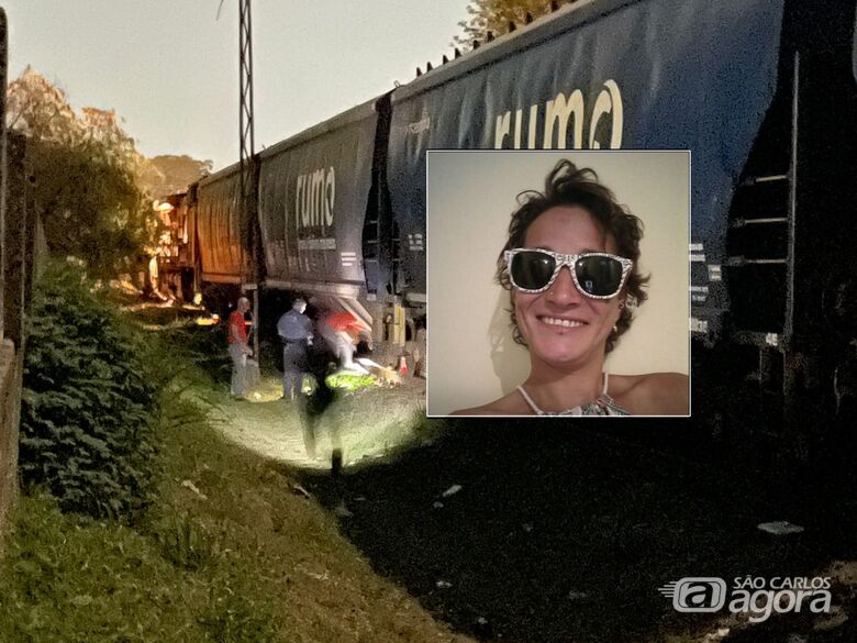 Identificada mulher que morreu atropelada por trem em São Carlos  - 