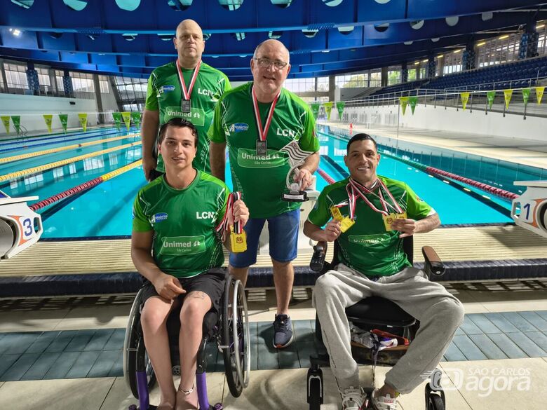 Atletas de São Carlos conquistam 55 medalhas na paranatação do PARESP - 