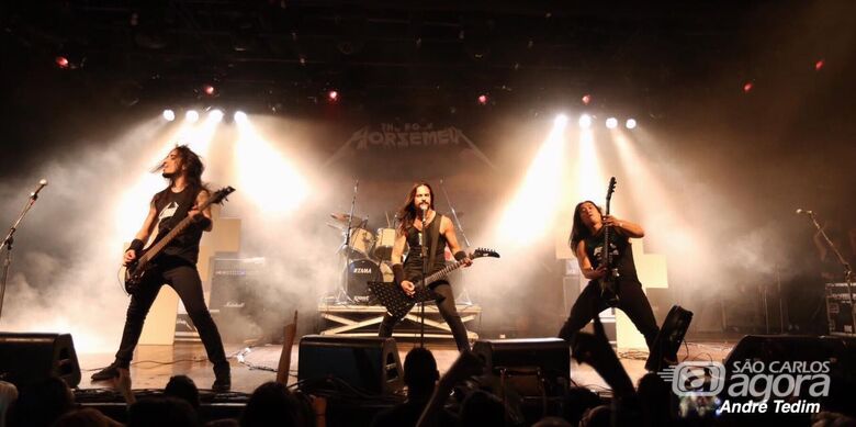 Maior banda cover do Metallica do Brasil se apresenta em São Carlos nesta sexta-feira  - Crédito: divulgação