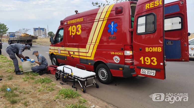 Mãe e filha ficam feridas após atropelamento no Jardim Embaré - Crédito: Maycon Maximino