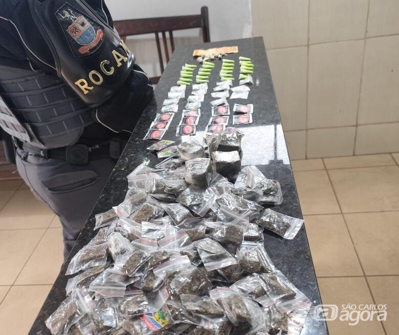 Menor é detido por tráfico de drogas no CDHU - Crédito: Maycon Maximino