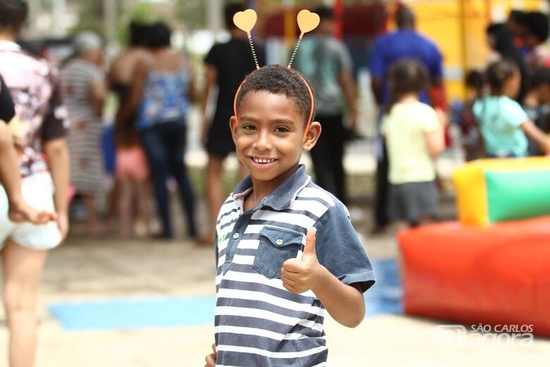 Dia das Crianças é celebrado com ação solidária no CDHU - Crédito: Lourival Izaque