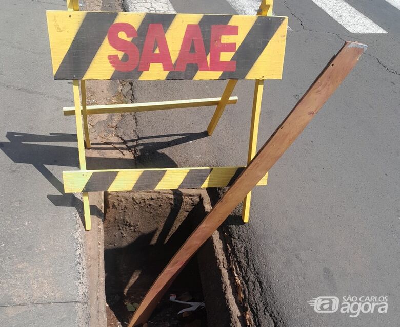SAAE registra aumento nos furtos de grelhas e grades de bueiros em São Carlos - 