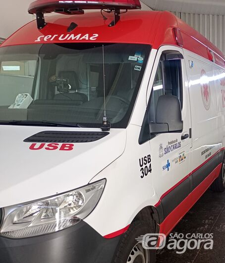 Equipe do Samu realiza parto dentro da ambulância em São Carlos - Crédito: Foto: Maycon Maximino/São Carlos Agora