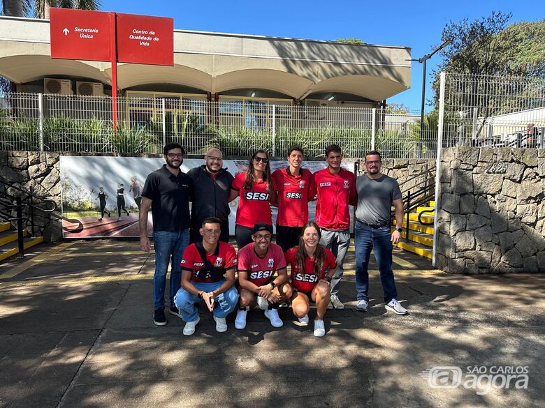 Atletas de São Carlos representam o Brasil em etapas do circuito continental de Triathlon no Chile - 