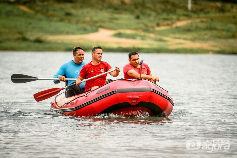 Homem desaparece na represa do 29 e Bombeiros fazem buscas - Crédito: Lourival Izaque