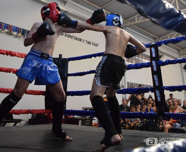 São-carlenses se destacam em competição de Muay Thai em Matão -