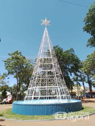 Ibaté se prepara para inaugurar a maior iluminação de Natal jamais vista na história - Crédito: Divulgação 
