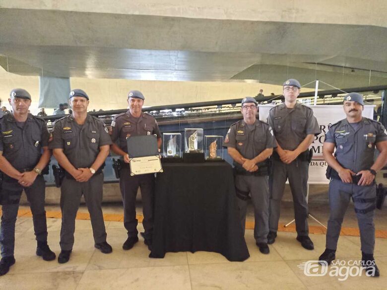 38&ordm; Batalhão da PM recebe Prêmio Polícia Militar da Qualidade em Grau Bronze - Crédito: divulgação