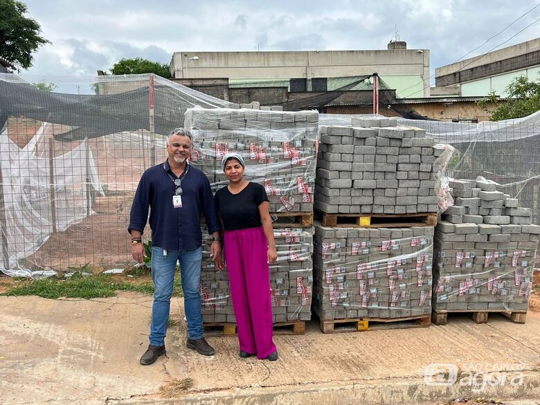 PROHAB e vereadora Fernanda Castelano firmam parceria para melhorias na Cozinha Solidária da Ocupação - Crédito: divulgação