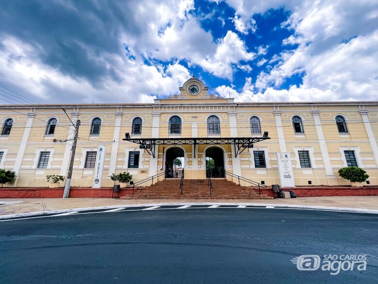Antiga estação ferroviária onde funciona atualmente a Fundação Pró-Memória - 