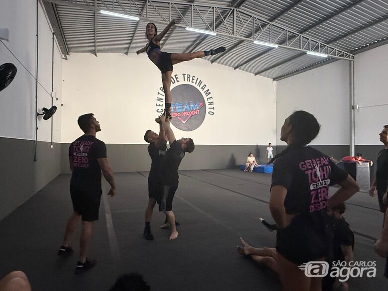 São Carlos ganha academia de  Cheerleaders - Crédito: Abner Amiel 