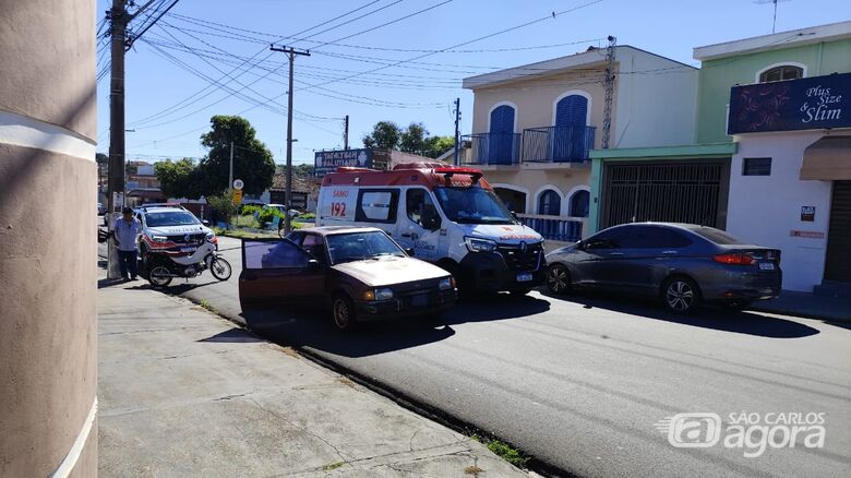 Motociclista fica ferida em colisão traseira no Jardim Beatriz - Crédito: Maycon Maximino