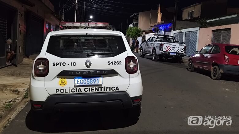 Movimentação policial no local - Crédito: Maycon Maximino