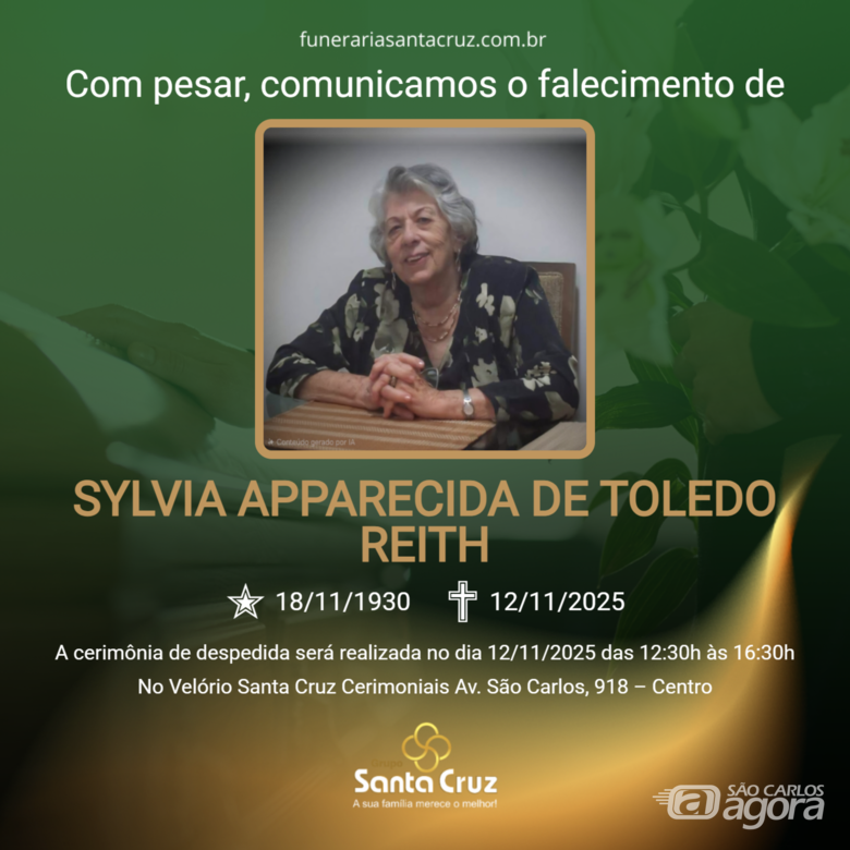 Grupo Santa Cruz informa notas de falecimento - 