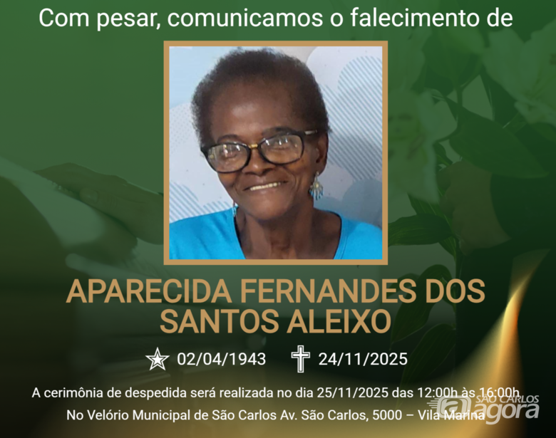 Grupo Santa Cruz informa nota de falecimento e convite de missa - 