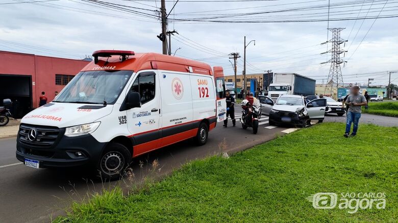 Motorista passa mal ao volante e provoca  acidente na Getúlio Vargas  - Crédito: Maycon Maximino