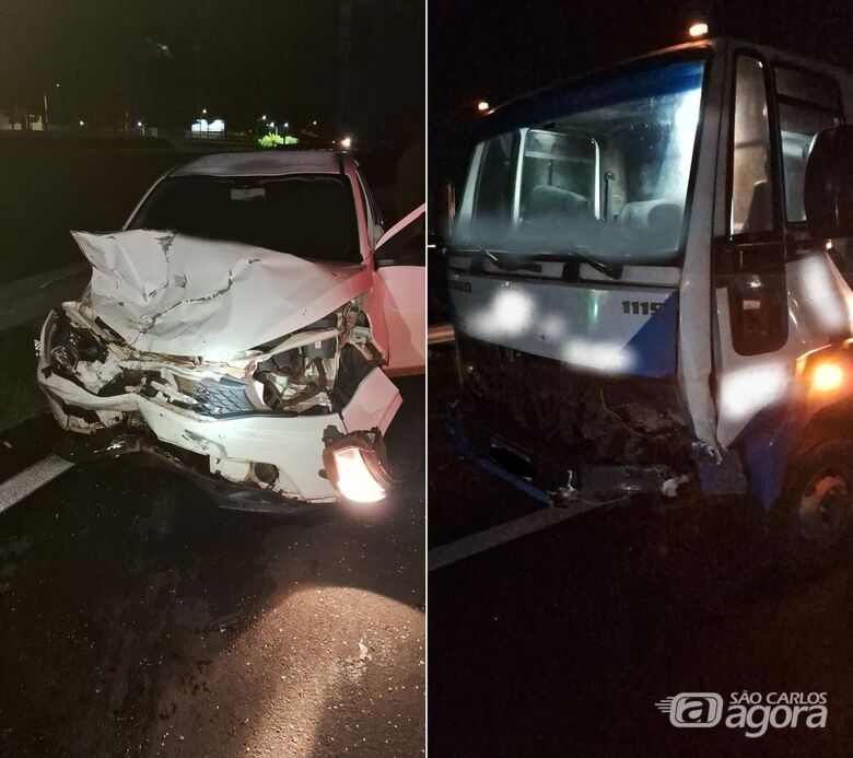 Colisão na SP-310 em Ibaté deixa uma pessoa morta e outras quatro feridas - Crédito: CCI Artesp 