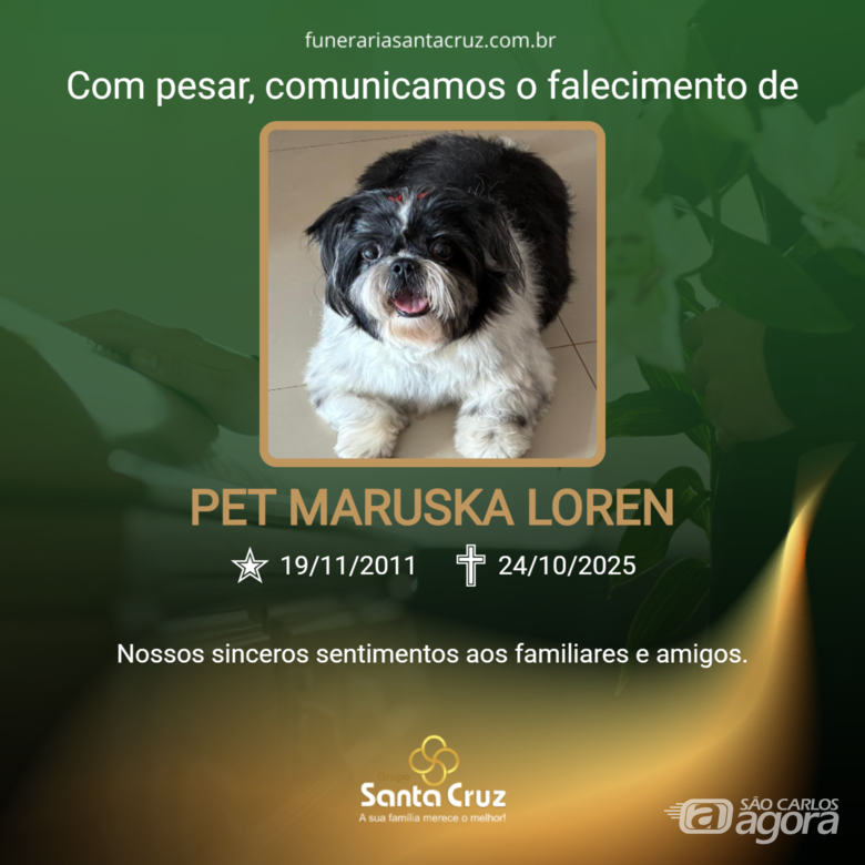 Homenagem do Grupo Santa Cruz a Pet Mariuska Loren -