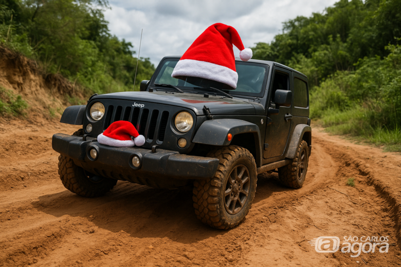 Jeepeata de Natal acontece no dia 17 de dezembro -