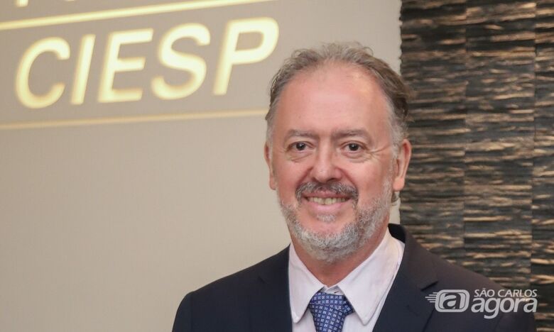  O novo diretor do CIESP São Carlos, Paulo Giglio: "O CIESP trabalha muito na articulação. Mas implantar um novo distrito industrial ou facilitar os sistemas de transportes são tarefas do poder público" - Crédito: divulgação