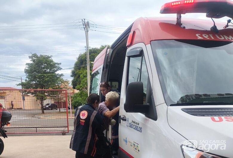 Idoso fica ferido em acidente com serra circular - Crédito: Maycon Maximino