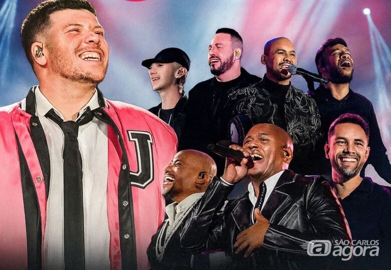 Ferrugem e Turma do Pagode se apresentam em dezembro na região; veja como comprar ingressos - Crédito: Foto: Divulgação