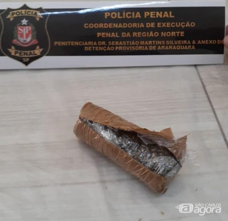 Mulher é presa após tentar entrar com maconha escondida no ânus em Penitenciária da região - Crédito: Foto: Divulgação/SAP