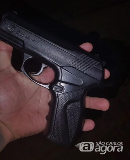 Homem é baleado na cabeça durante discussão em cidade da região; atirador é preso pela PM - Crédito: Foto: Divulgação/PM