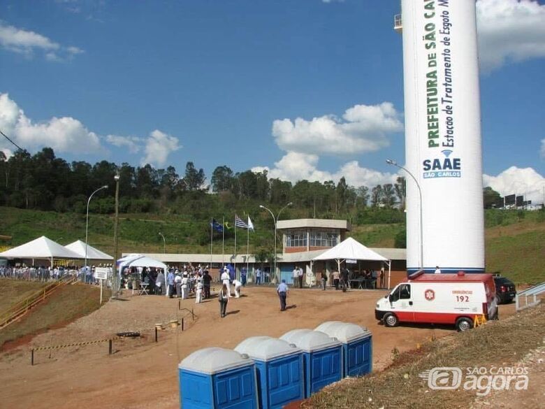 ETE Monjolinho - Crédito: Arquivo 