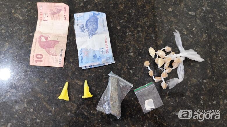 Guarda Municipal localiza drogas em praça no jardim Cruzado em Ibaté -