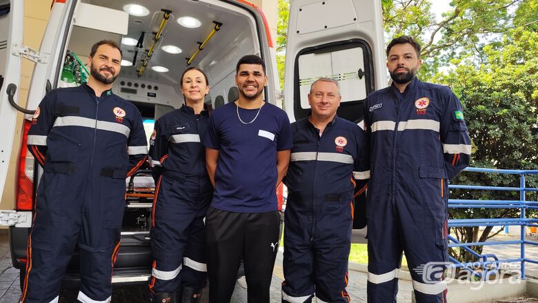 SAMU realiza parto dentro da viatura e salva mãe e bebê no Ypê Mirim - Crédito: Maycon Maximino