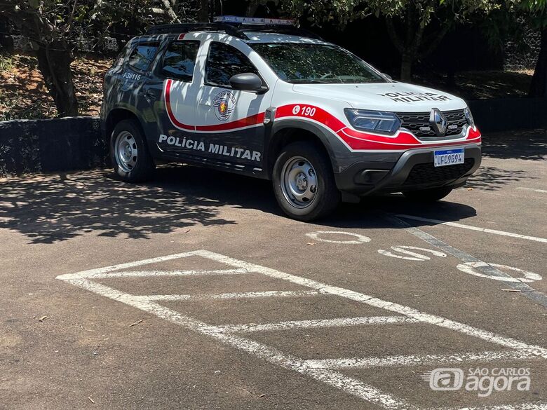 Viatura Plantão Policial - Crédito: Lourival Izaque 