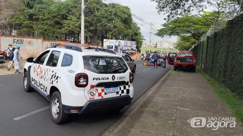 Colisão traseira deixa motociclista ferido na Marino da Costa Terra - Crédito: Maycon Maximino