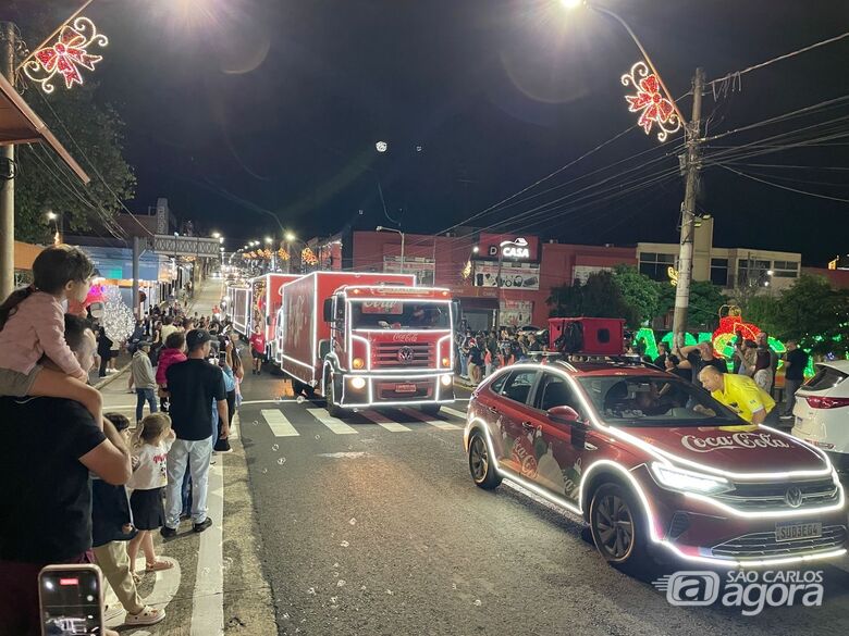 Caravana de Natal Coca-Cola - Crédito: Lourival Izaque 