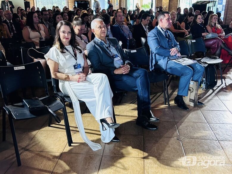 Lucão Fernandes prestigia 1&ordm; Congresso Jurídico da OAB São Carlos e reforça protagonismo da cid - Crédito: Divulgação 