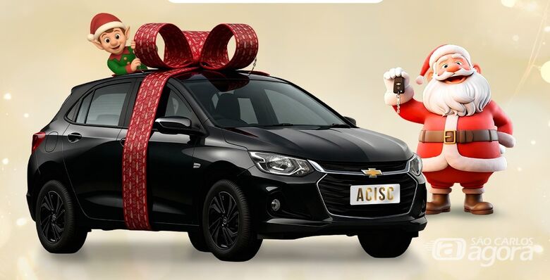 Campanha da ACISC sorteia Ônix 0 km  - Crédito: divulgação