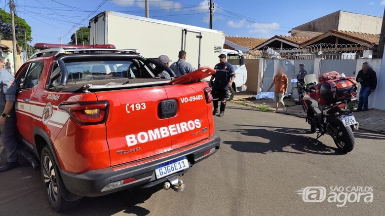 Local da fatalidade - Crédito: Maycon Maximino