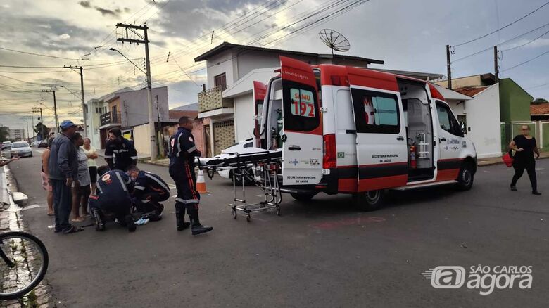 Homem é agredido com pedrada na cabeça  - Crédito: Maycon 