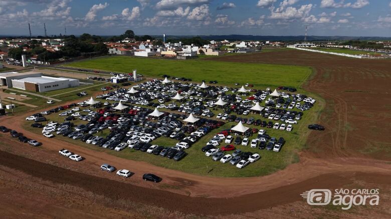 Mega Feirão de Carros de Ibaté - Crédito: SC Drones 