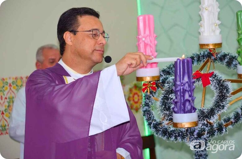 Padre Luiz Antenor Rosa Botelho da Paróquia Santo Antônio, em Ibaté - Crédito: divulgação